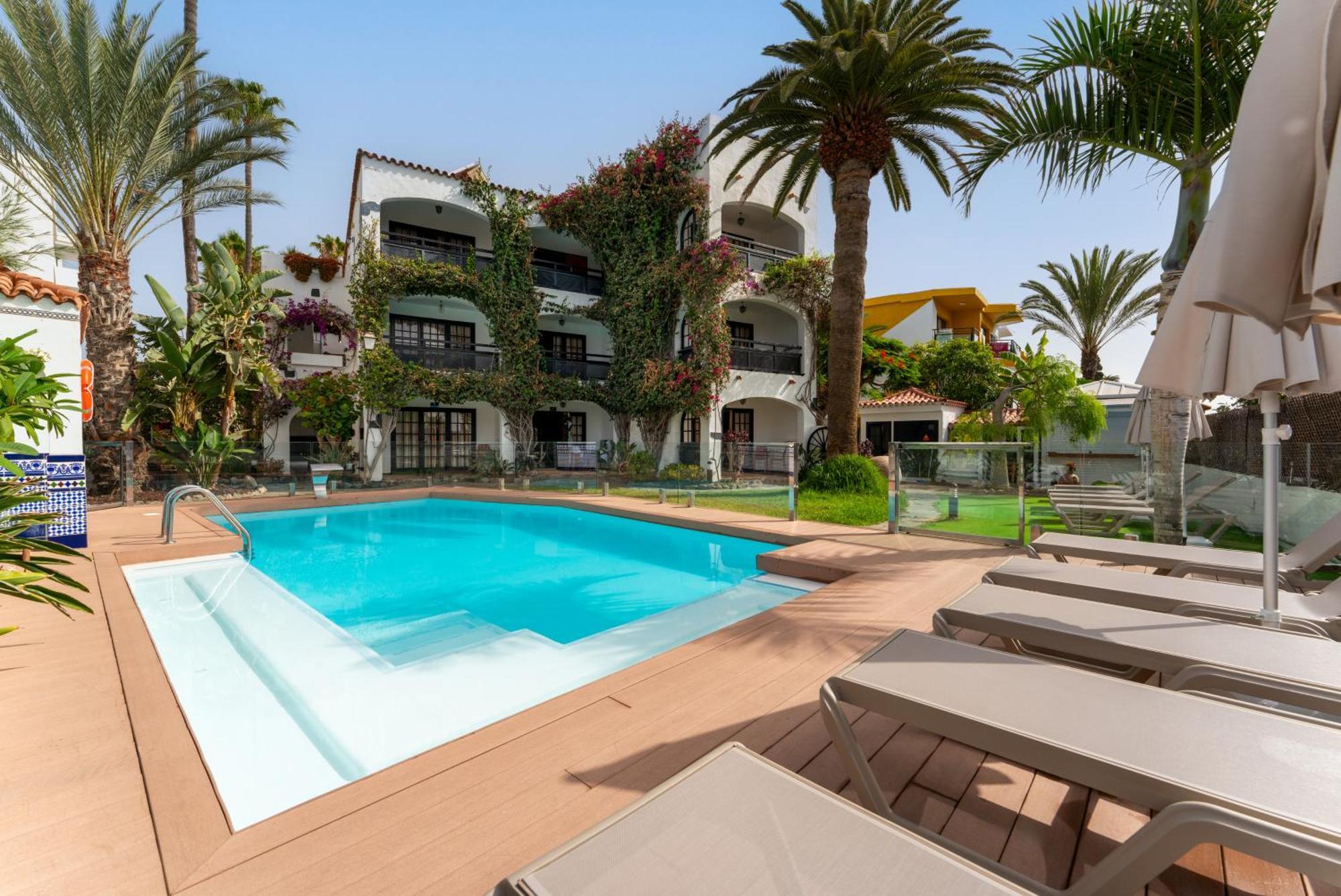 Aparthotel Alsol El Chaparral Playa del Inglés Exterior foto