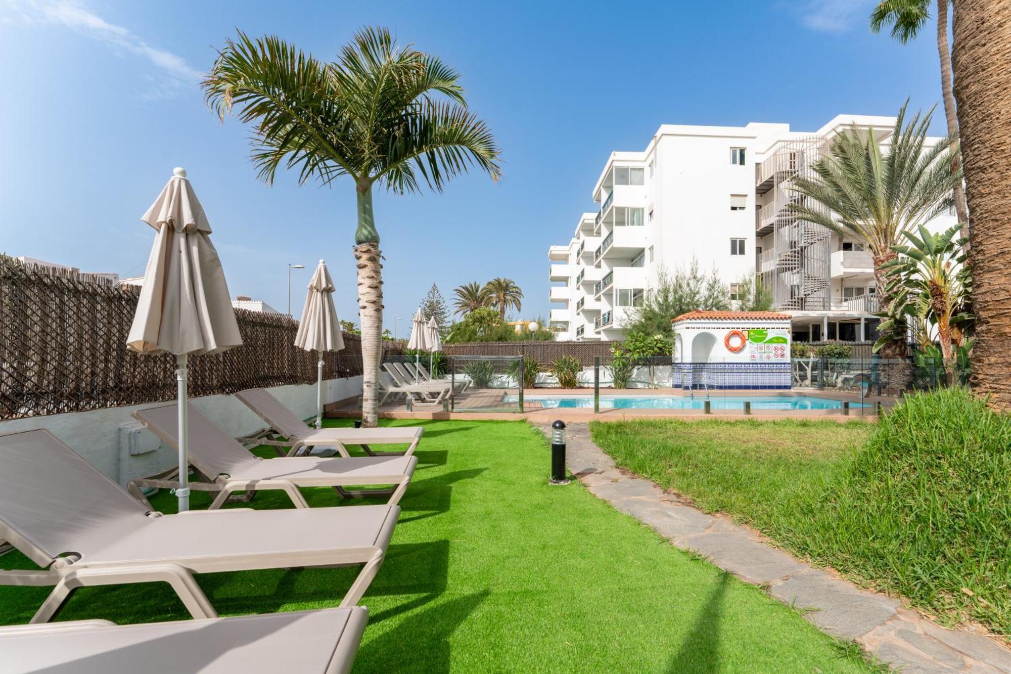 Aparthotel Alsol El Chaparral Playa del Inglés Exterior foto